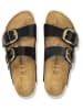 Birkenstock Slippers "Arizona Big Buckle" zwart