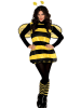 amscan 4-częściowy kostium "Darling Bee" w kolorze żółto-czarnym