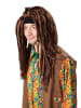 Party x People Pruik "Hippie" bruin