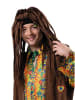 Party x People Pruik "Hippie" bruin