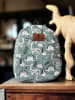 hippodino Rugzak groen/wit - (L)26 x (B)22 cm