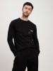 Cross Jeans Longsleeve in Schwarz