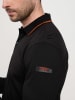 Cross Jeans Poloshirt in Schwarz