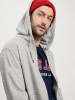 Cross Jeans Sweatjacke in Hellgrau
