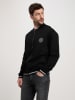 Cross Jeans Sweatjacke in Schwarz