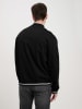 Cross Jeans Sweatjacke in Schwarz