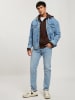 Cross Jeans Sweatjacke in Braun