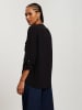 Cross Jeans Bluse in Schwarz