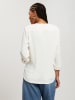 Cross Jeans Bluse in Weiß