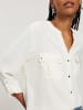 Cross Jeans Bluse in Weiß
