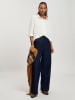 Cross Jeans Bluse in Weiß