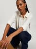 Cross Jeans Bluse in Weiß