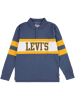 Levi's Kids Koszulka polo w kolorze niebiesko-biało-żółtym
