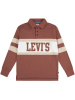 Levi's Kids Poloshirt in Rot/ Weiß/ Beige