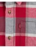 Levi's Kids Hemd in Rot/ Grau/ Weiß
