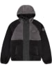 Levi's Kids Fleecejacke in Grau/ Schwarz