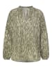 Eight2Nine Bluse in Khaki/ Creme