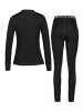 Icepeak 2-częściowy zestaw bielizny termicznej "Iveye" w kolorze czarnym