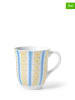 Rosendahl 2-delige set: koppen "Eva" wit/geel/blauw