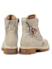 Goby Boots  in Beige/ Pink