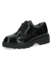 Caprice Leder-Schnürschuhe in Schwarz