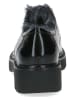 Caprice Leder-Schnürschuhe in Schwarz