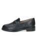 Caprice Leren mocassins donkerblauw