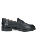 Caprice Leren mocassins donkerblauw