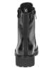 Caprice Leder-Boots in Schwarz