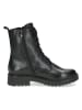 Caprice Leder-Boots in Schwarz