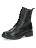 Caprice Leder-Boots in Schwarz