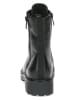 Caprice Leder-Boots in Schwarz