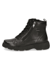 Caprice Leder-Boots in Schwarz