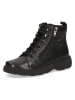 Caprice Leder-Boots in Schwarz