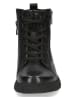 Caprice Leren boots zwart