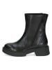 Caprice Leder-Boots in Schwarz