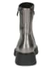 Caprice Leren boots zilverkleurig