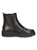 Caprice Leder-Boots in Schwarz