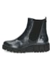 Caprice Leder-Boots in Anthrazit