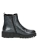 Caprice Leder-Boots in Anthrazit