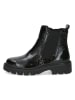 Caprice Leder-Boots in Schwarz