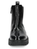 Caprice Leder-Boots in Schwarz