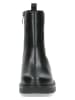 Caprice Leder-Boots in Schwarz