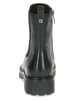 Caprice Leder-Boots in Schwarz