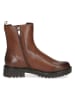 Caprice Leren boots lichtbruin