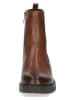 Caprice Leren boots lichtbruin