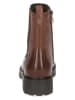 Caprice Leren boots lichtbruin