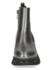 Caprice Leder-Boots in Silber