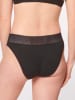 Sloggi Pełne figi menstruacyjne "Tai - Medium" w kolorze czarnym