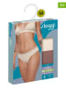 Sloggi 2er-Set: Slips "Go" in Hellbraun/ Creme
